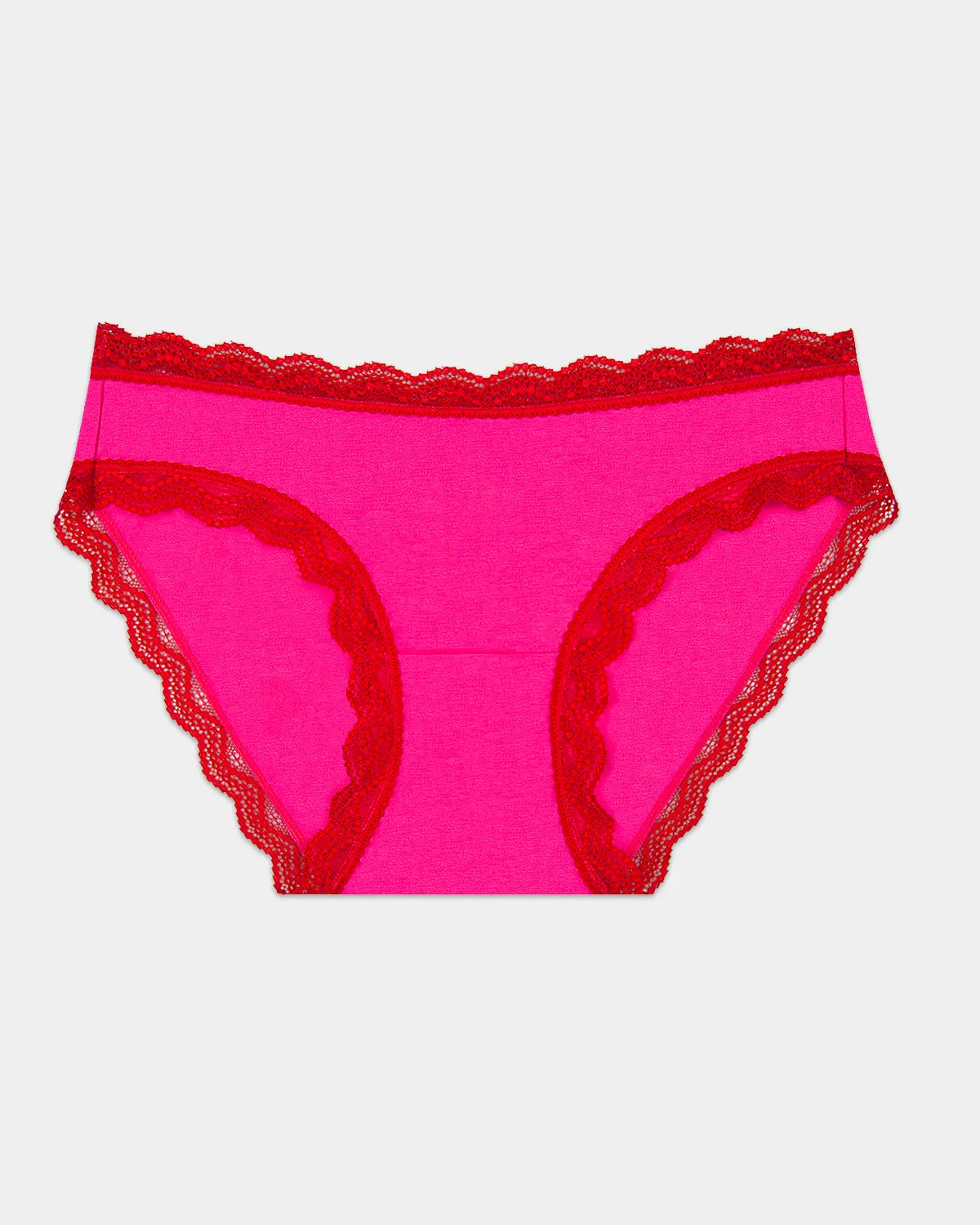 The Original Knicker - Raspberry and Scarlet sold by Stripe & Stare