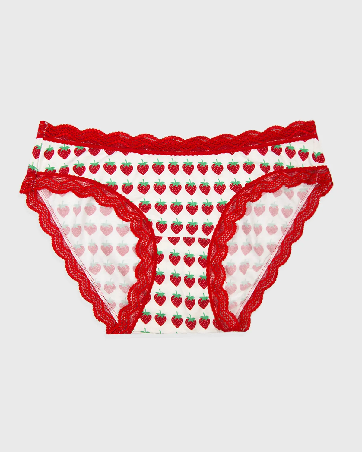 The Original Knickers - Strawberry Dreams Red sold by Stripe & Stare product image thumbnail 3