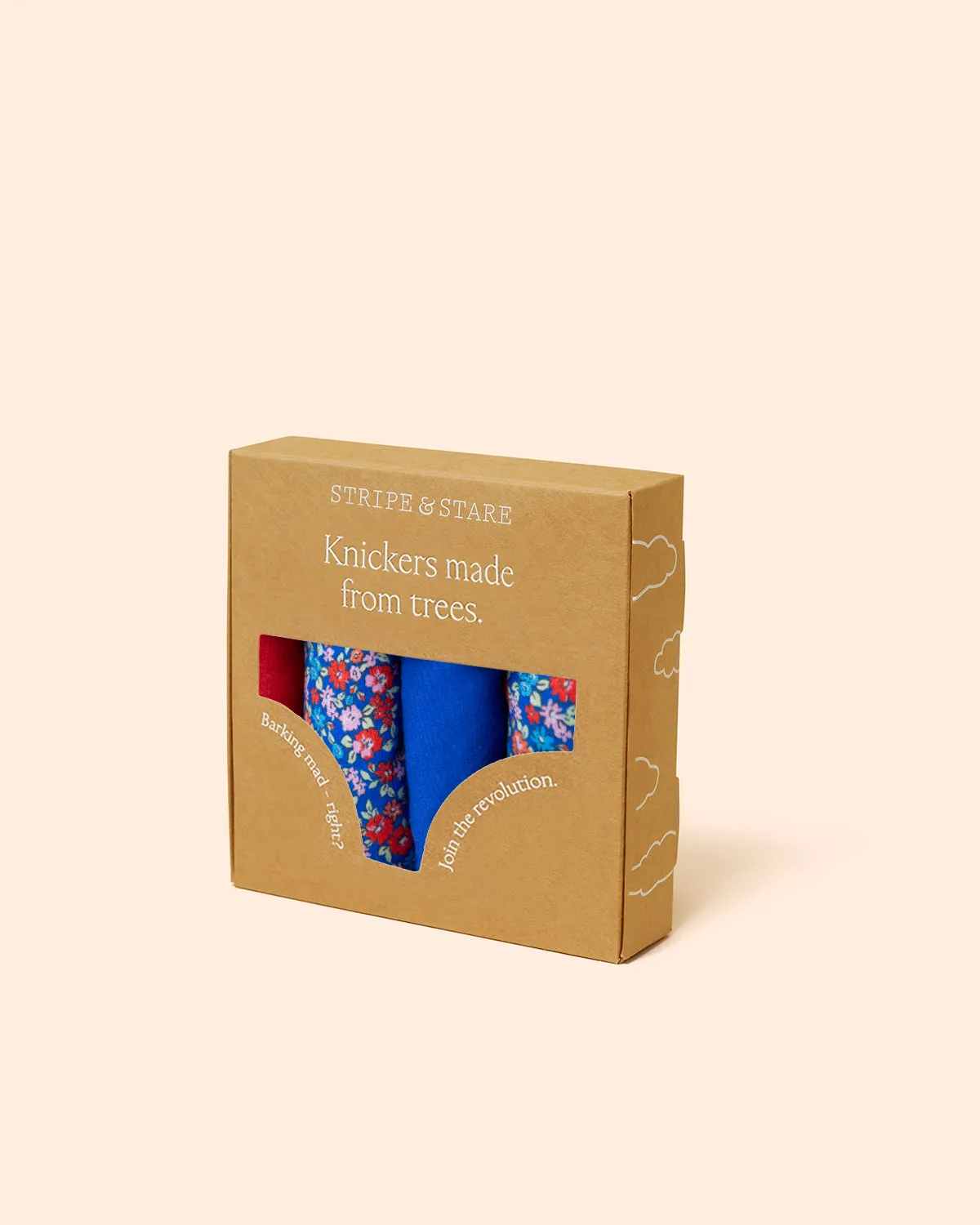 The Original Knickers Four Pack - Floral Meadow sold by Stripe & Stare product image thumbnail 2