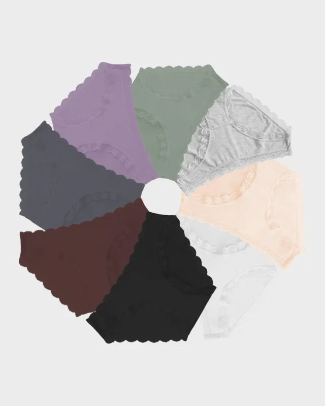 The Original Knickers Eight Pack - Neutral Basics sold by Stripe & Stare