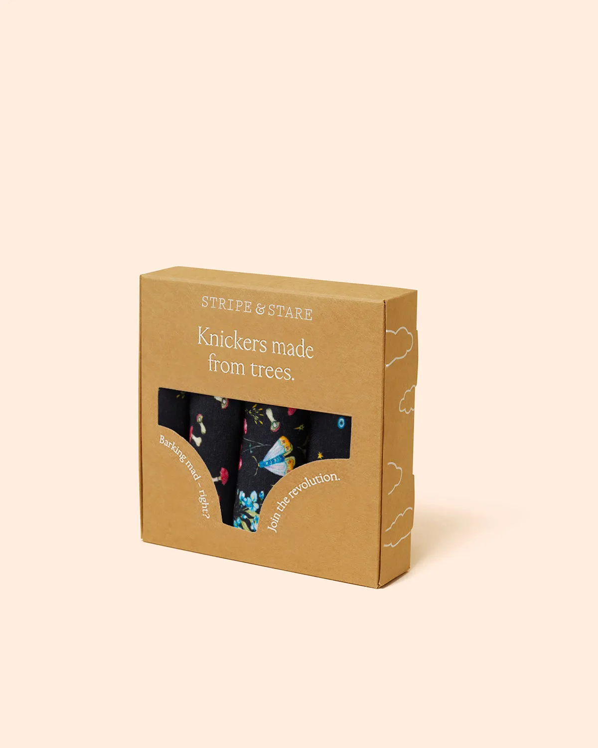 The Original Knickers Four Pack - Enchanted sold by Stripe & Stare product image thumbnail 2