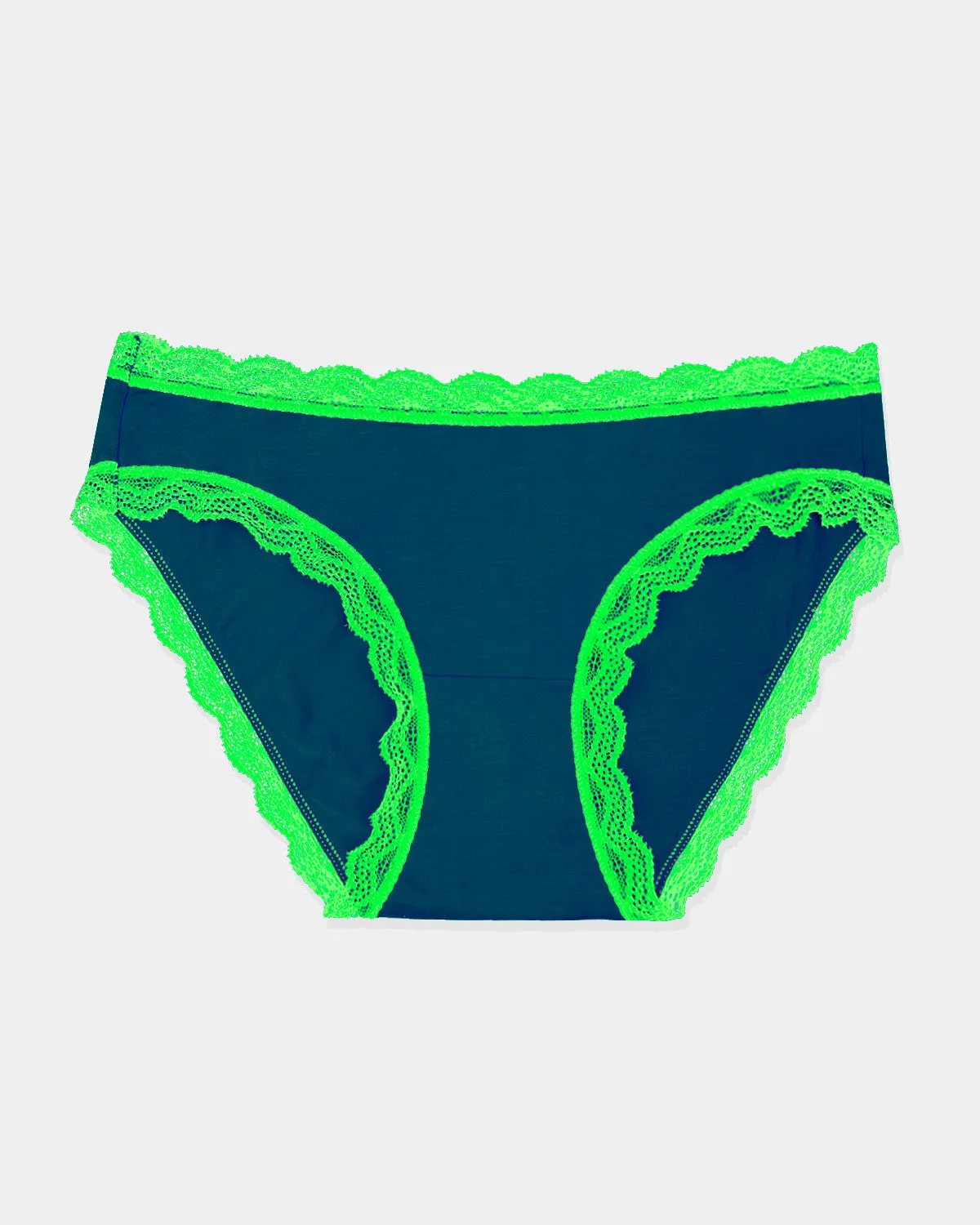 The Original Knickers - Midnight Neon Green sold by Stripe & Stare product image thumbnail 3