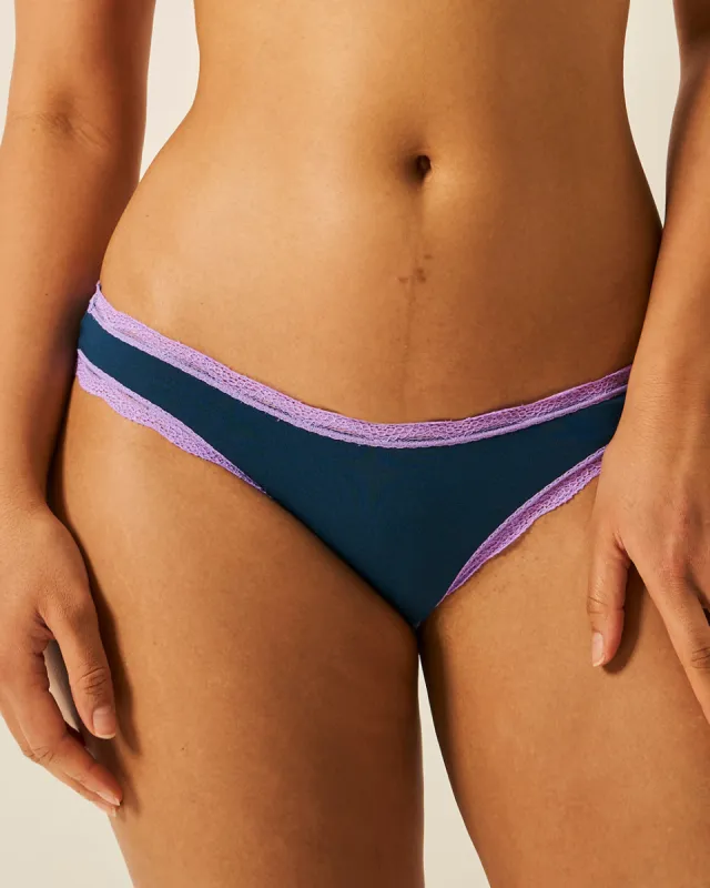 The Original Knickers - Midnight Neon Purple sold by Stripe & Stare
