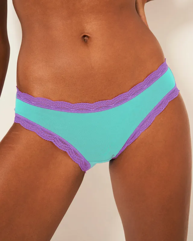 The Original Knickers - Neon Mint and Purple sold by Stripe & Stare