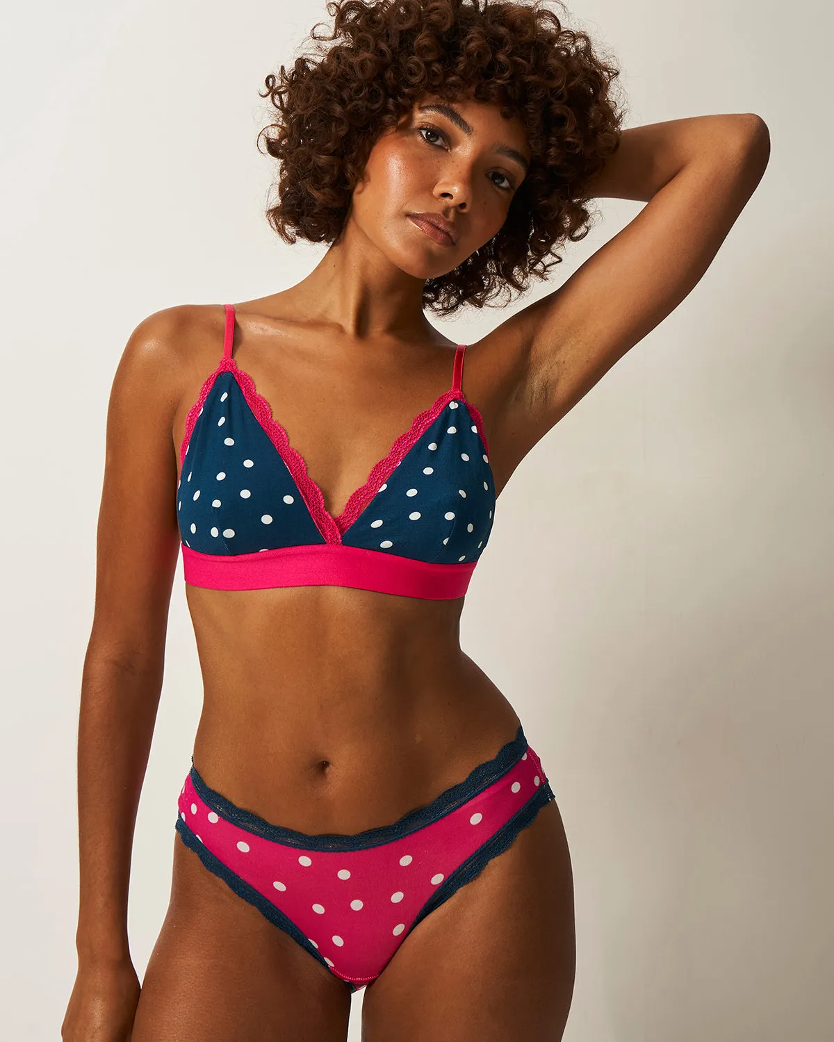 The Original Knickers - Raspberry Spot sold by Stripe & Stare product image thumbnail 5