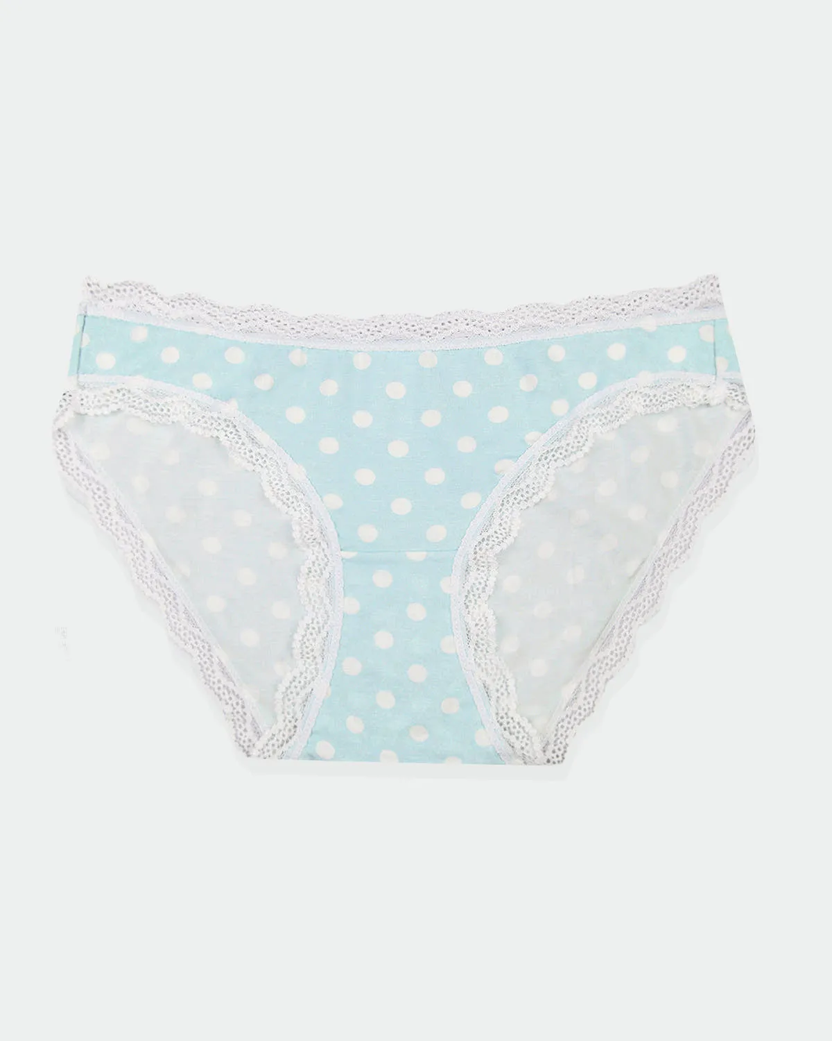 The Original Knickers - Pale Blue Spot sold by Stripe & Stare product image thumbnail 3