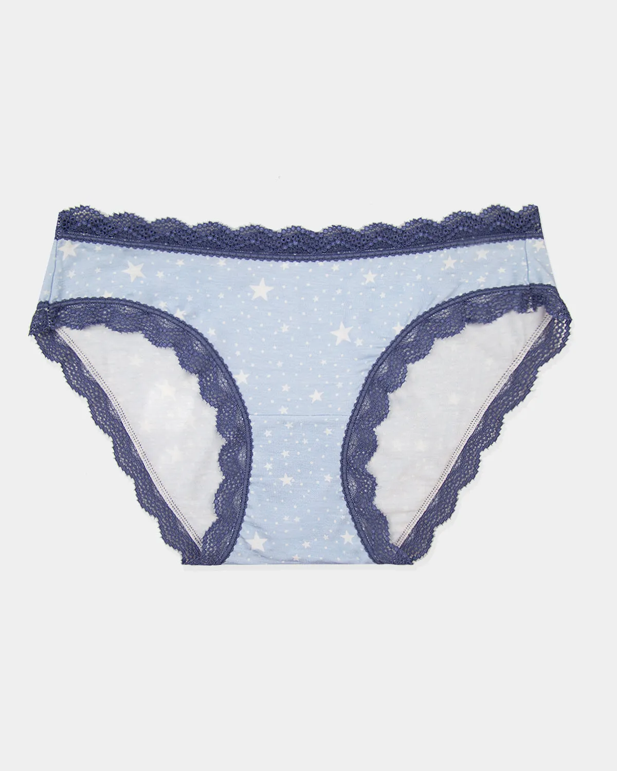 The Original Knickers - Pale Blue and White Stars sold by Stripe & Stare product image thumbnail 3
