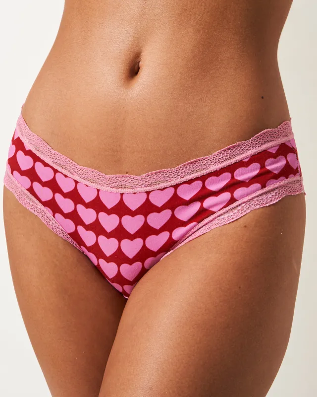 The Original Knickers - Heart & Soul Pink sold by Stripe & Stare