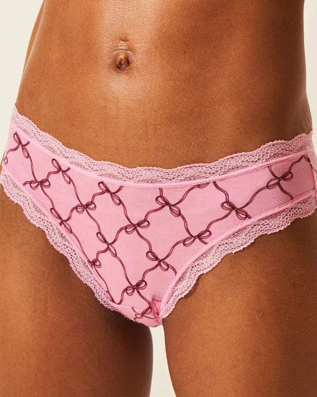 The Original Knickers - Candyfloss Bow sold by Stripe & Stare