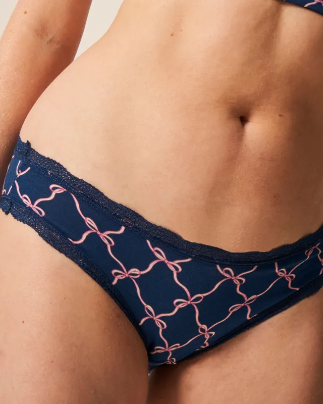 The Original Knickers - Midnight Bow sold by Stripe & Stare