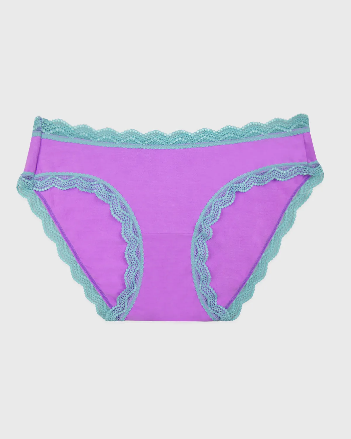 The Original Knickers - Electric Neon Purple and Turquoise sold by Stripe & Stare product image thumbnail 3