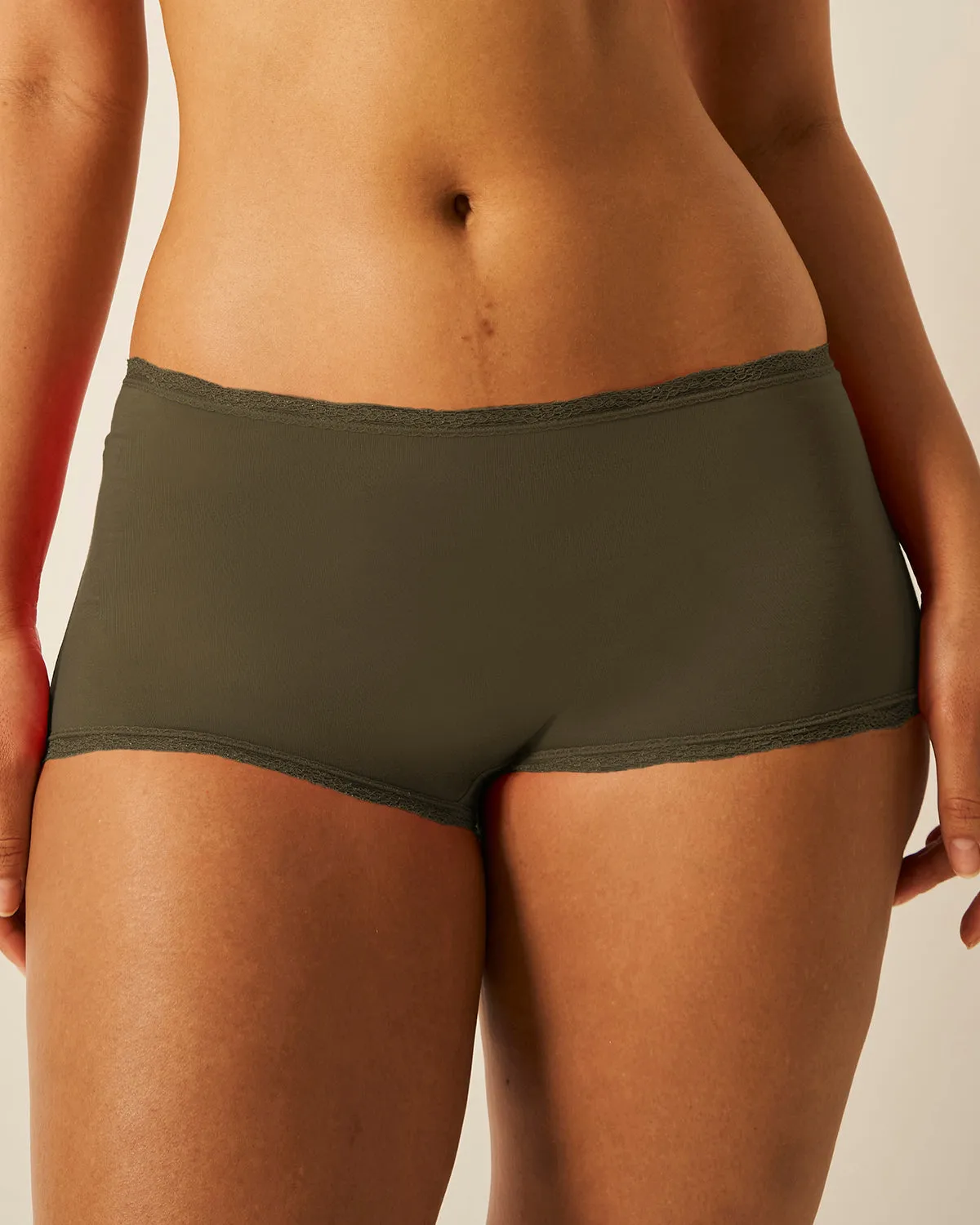 Hipster Knicker - Modern Khaki sold by Stripe & Stare product image thumbnail 4