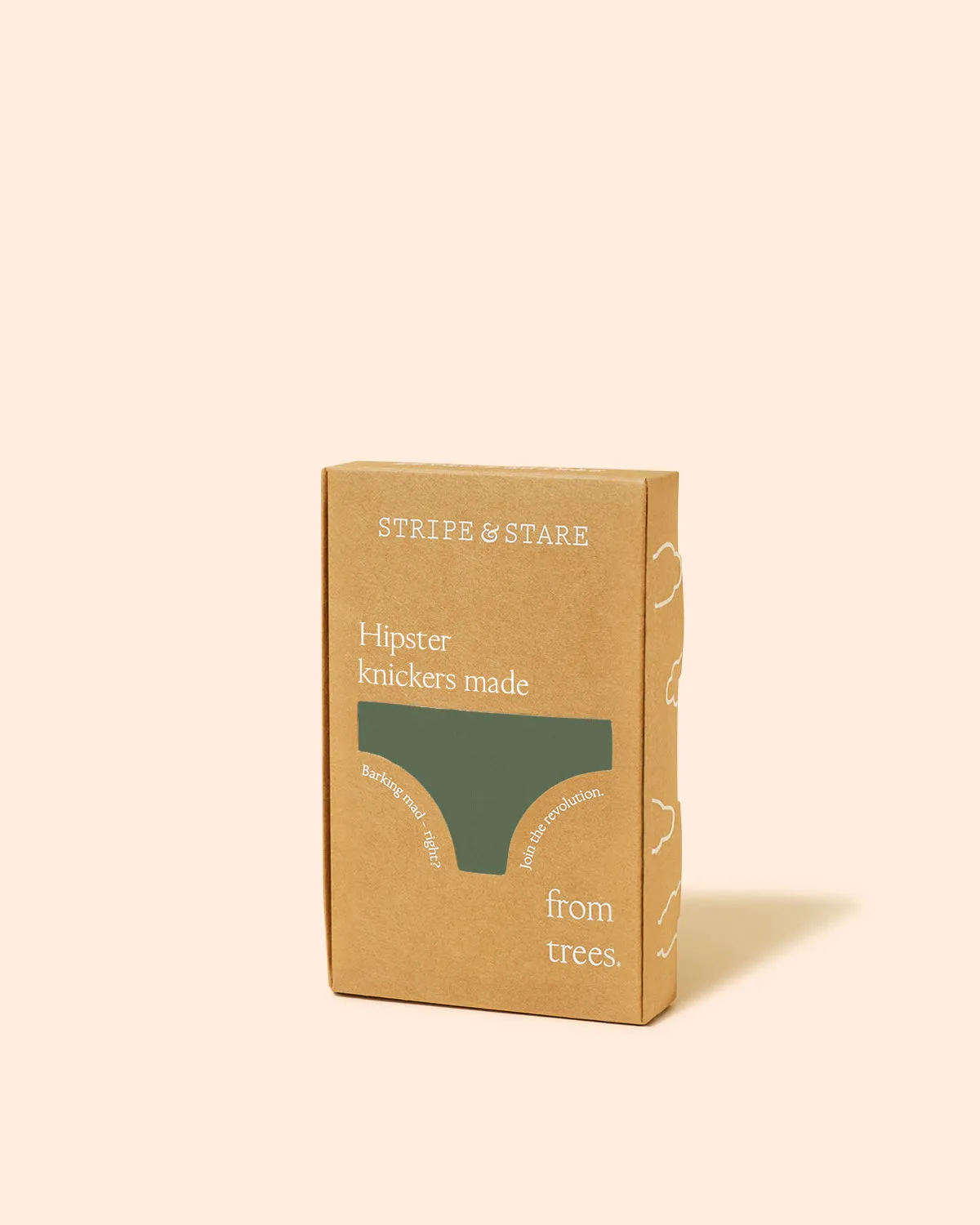 Hipster Knicker - Modern Khaki sold by Stripe & Stare product image thumbnail 2