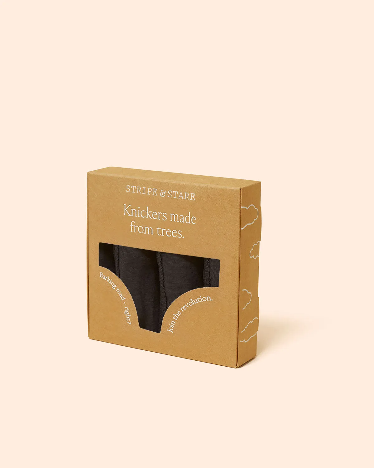 The Original Knicker Four Pack - Black sold by Stripe & Stare product image thumbnail 2