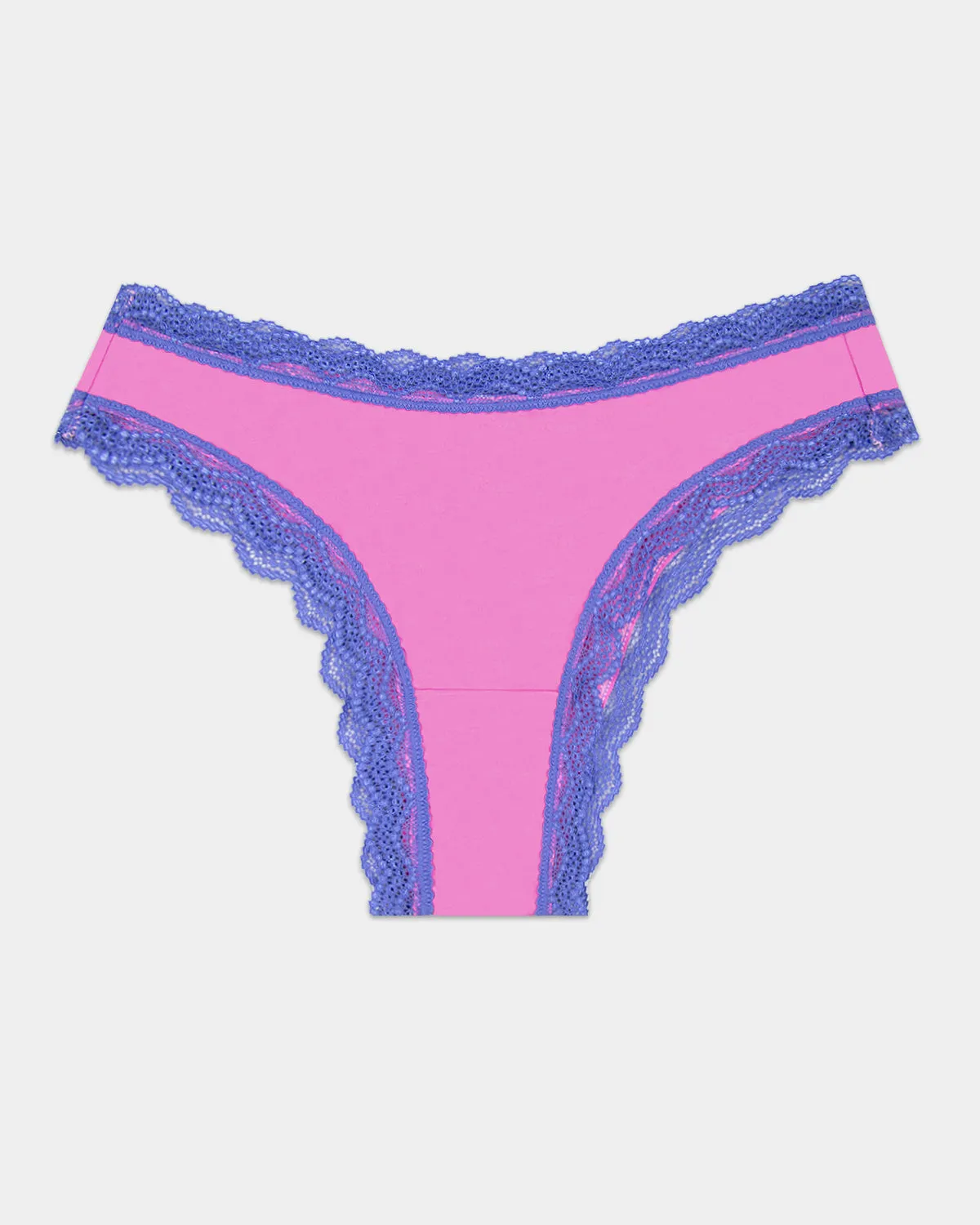 Brazilian Knicker - Fiji Flower and Amparo Blue sold by Stripe & Stare