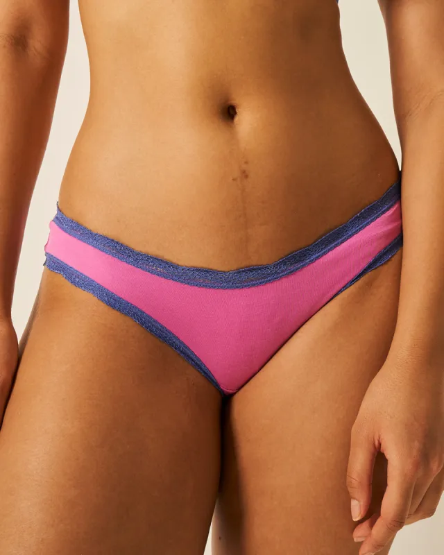 The Original Knickers - Fiji Flower and Amparo Blue sold by Stripe & Stare