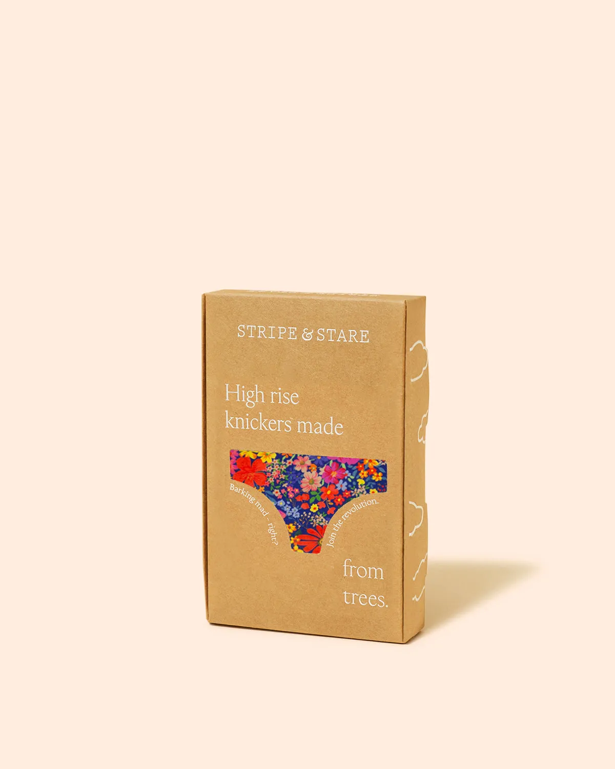 High Rise Knickers - Full Bloom sold by Stripe & Stare product image thumbnail 4