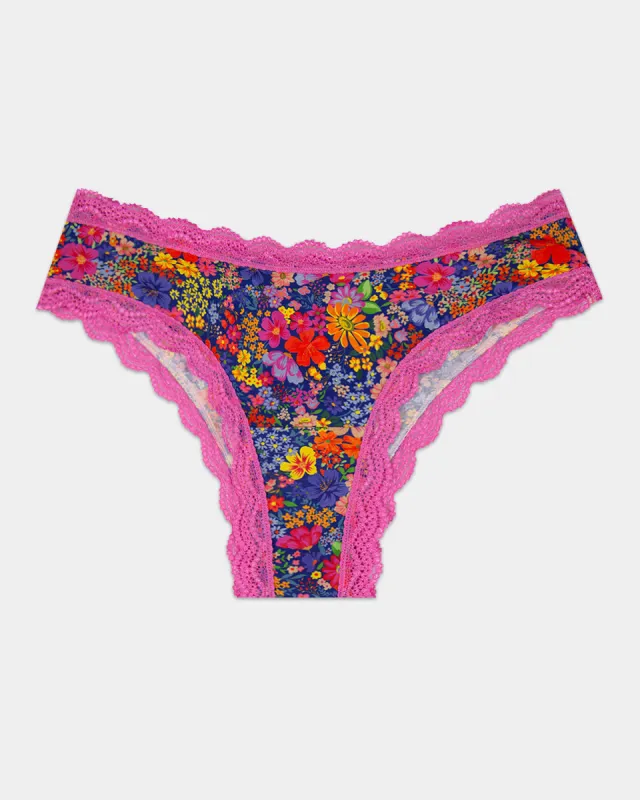 Brazilian Knicker - Full Bloom sold by Stripe & Stare