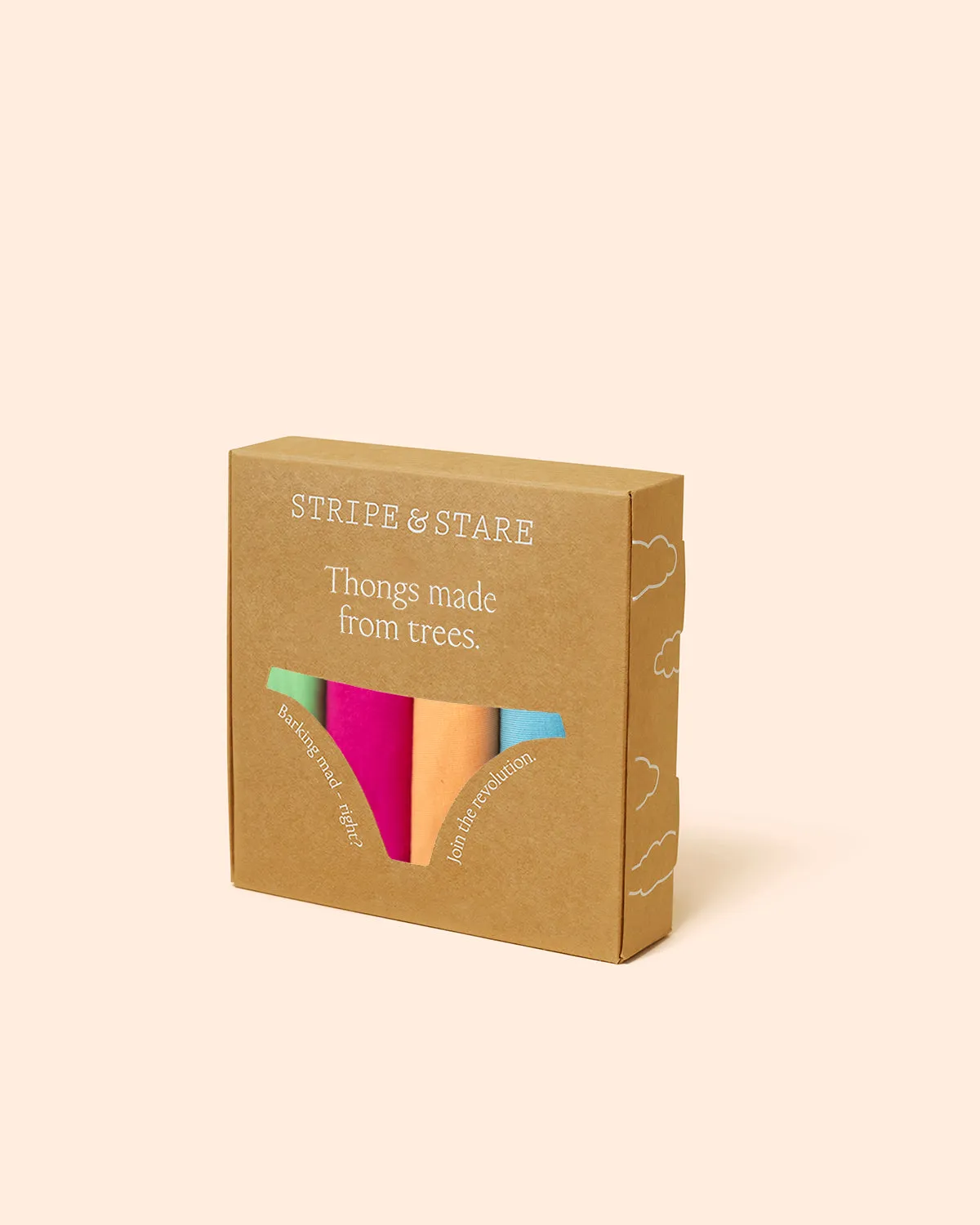 Thong Four Pack - Art Brights sold by Stripe & Stare product image thumbnail 2