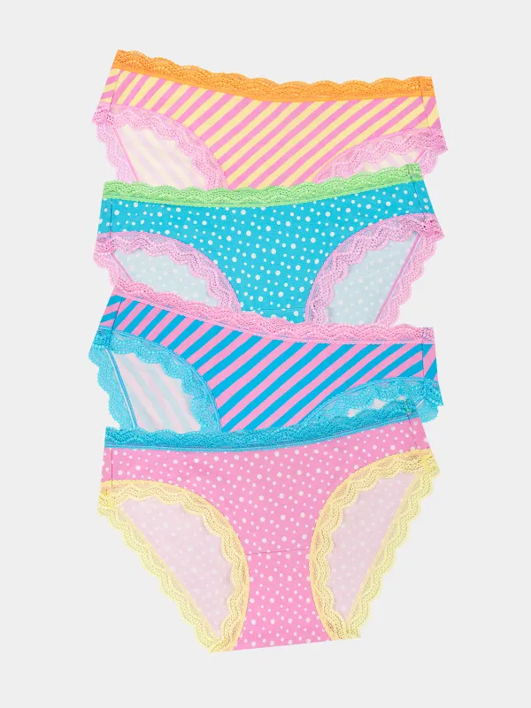 The Original Knicker Four Pack - Pick N Mix sold by Stripe & Stare