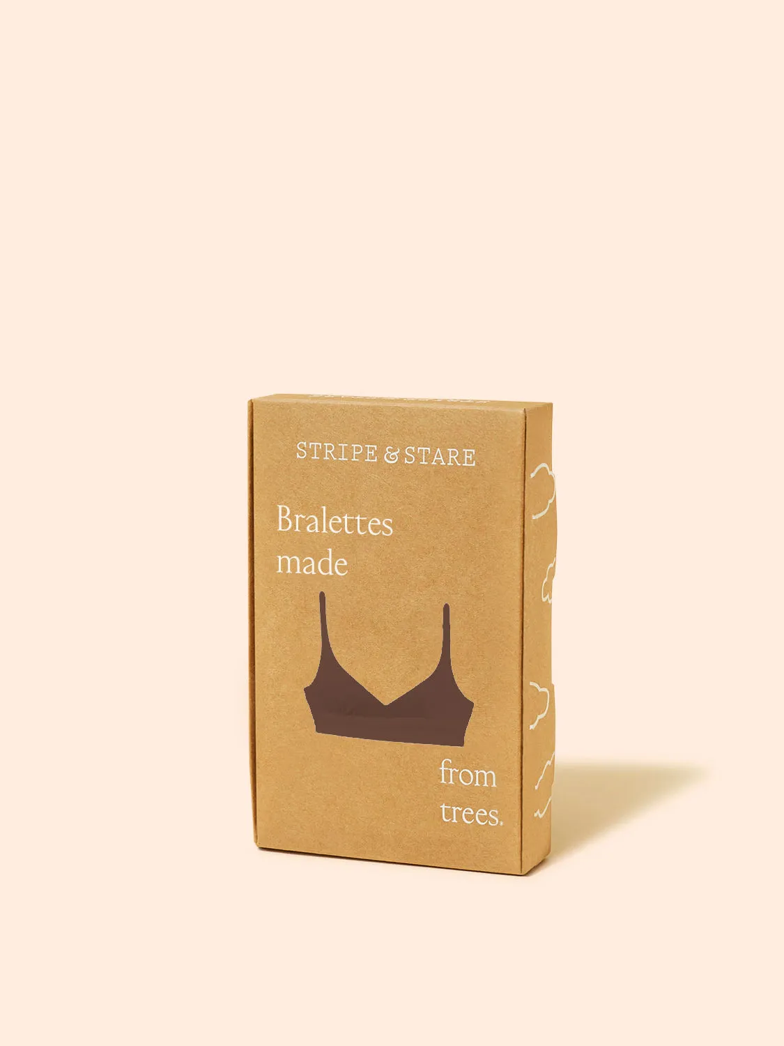 T-shirt Bra - Chocolate sold by Stripe & Stare product image thumbnail 5