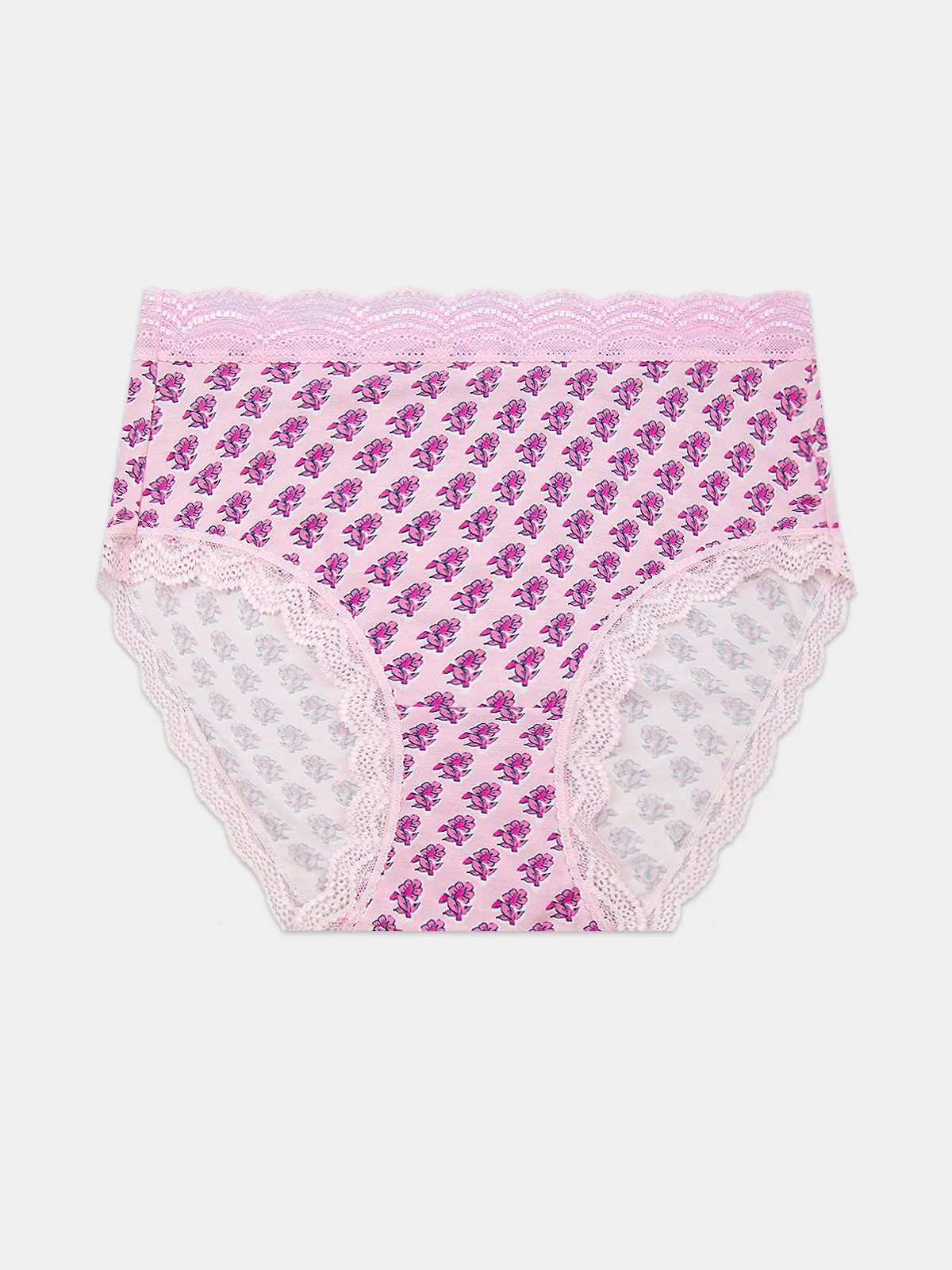 Marea X S&S High Rise Knicker - Flower Stamp sold by Stripe & Stare product image thumbnail 5