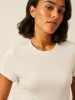 Short Sleeve Top - White sold by Stripe & Stare