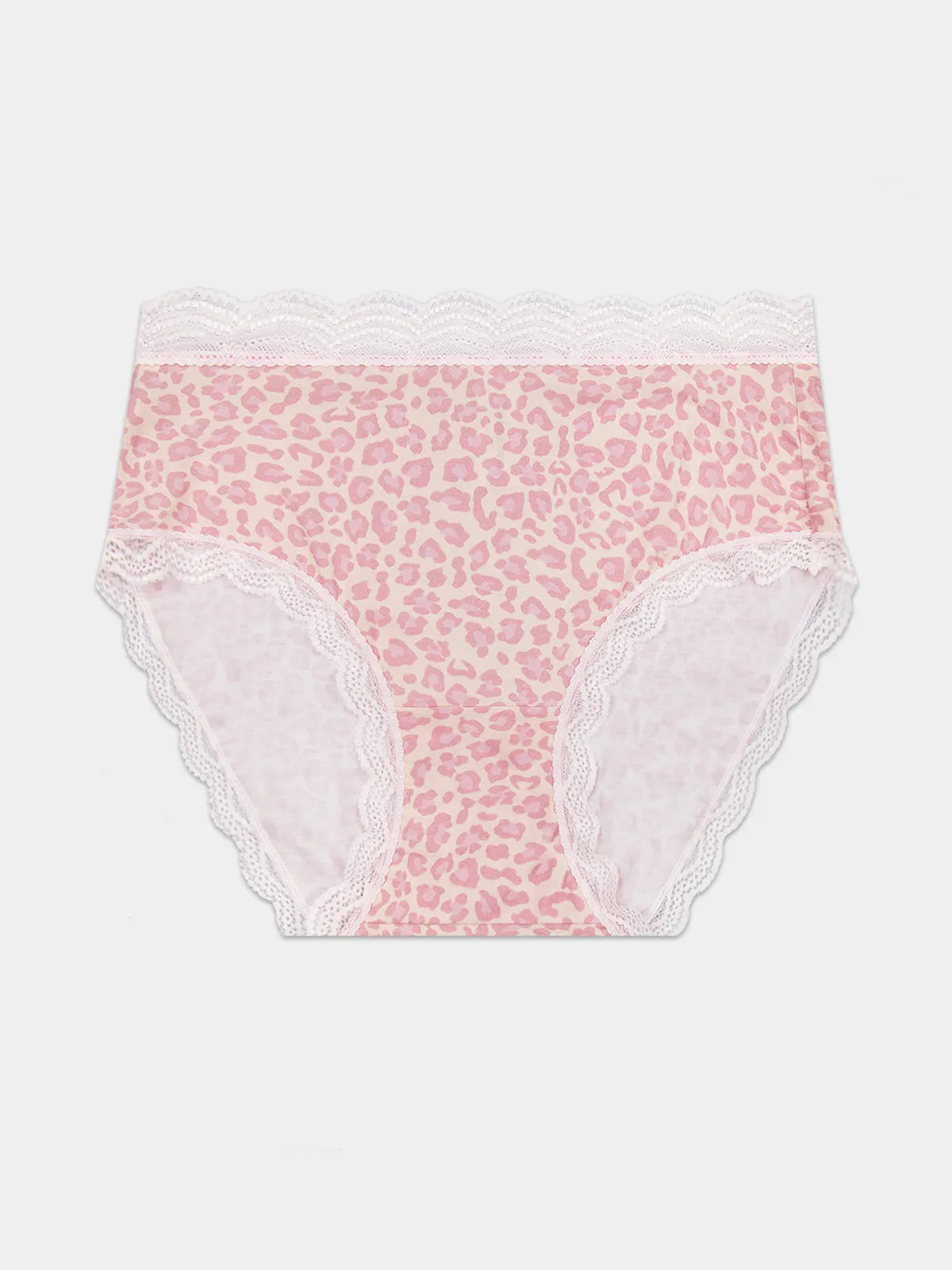 High Rise Knicker - Pink-a-Boo Leopard sold by Stripe & Stare product image thumbnail 5