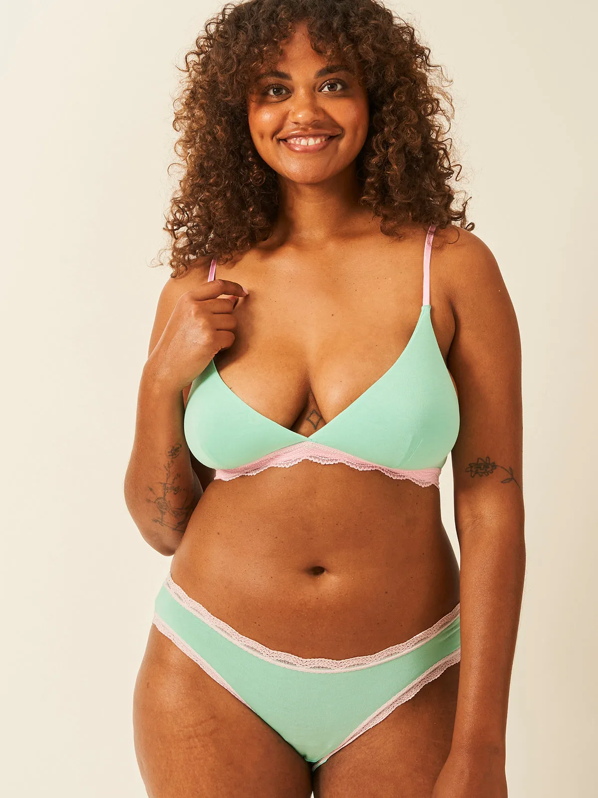 The Original Knicker - Peppermint and Candyfloss sold by Stripe & Stare product image thumbnail 4