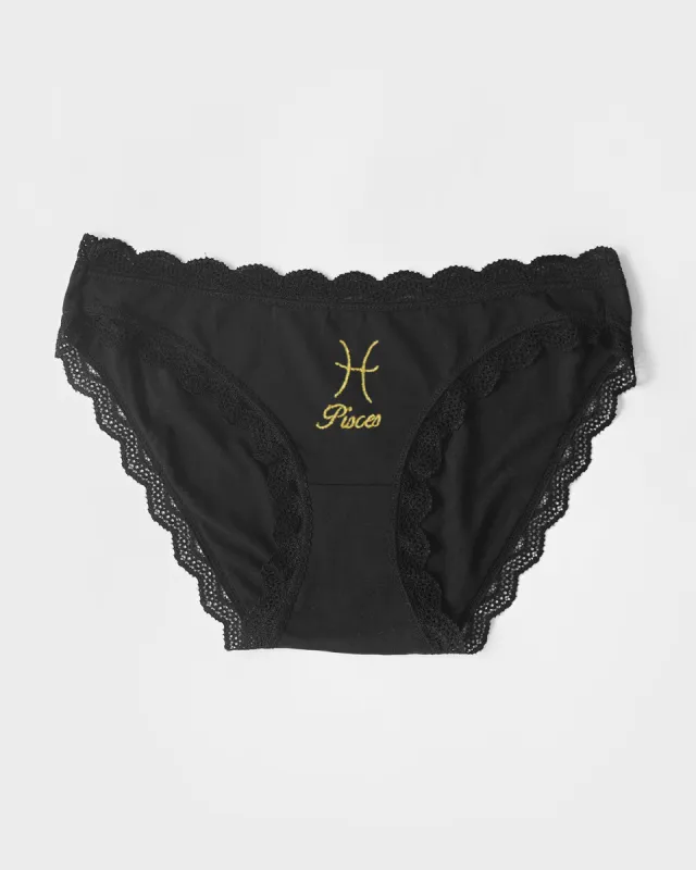 The Original Knicker - Astrology Pisces sold by Stripe & Stare