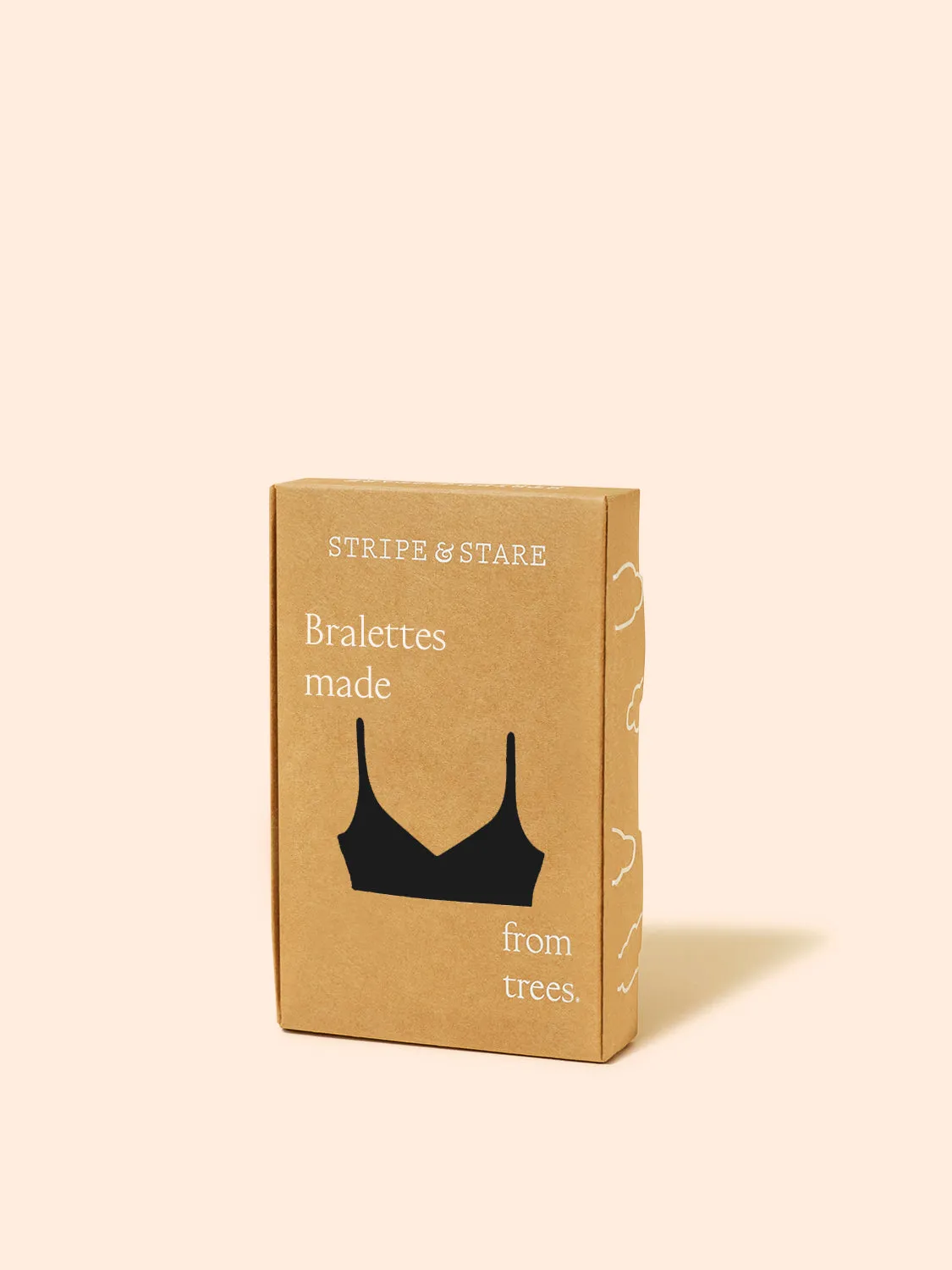 Triangle Lace Bra - Black sold by Stripe & Stare product image thumbnail 2