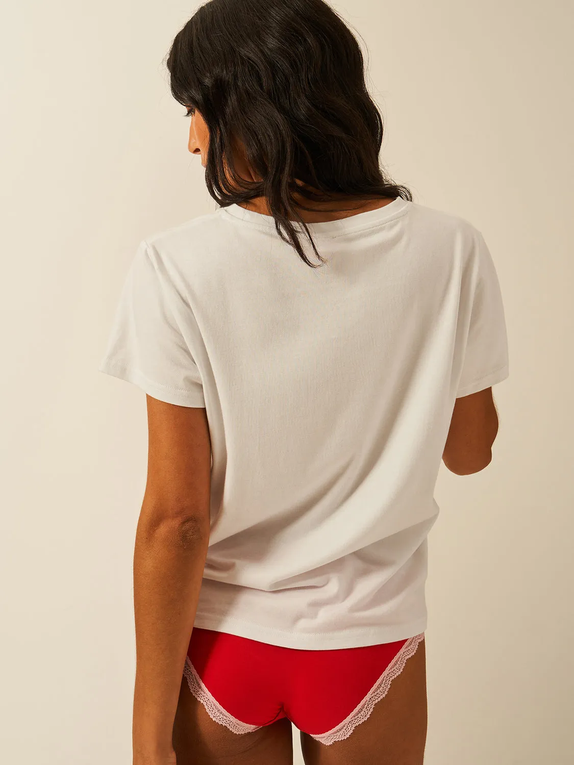 Buy Women Built X S&S Slouchy T-Shirt - Soft is Strong sold by Stripe & Stare product image thumbnail 4