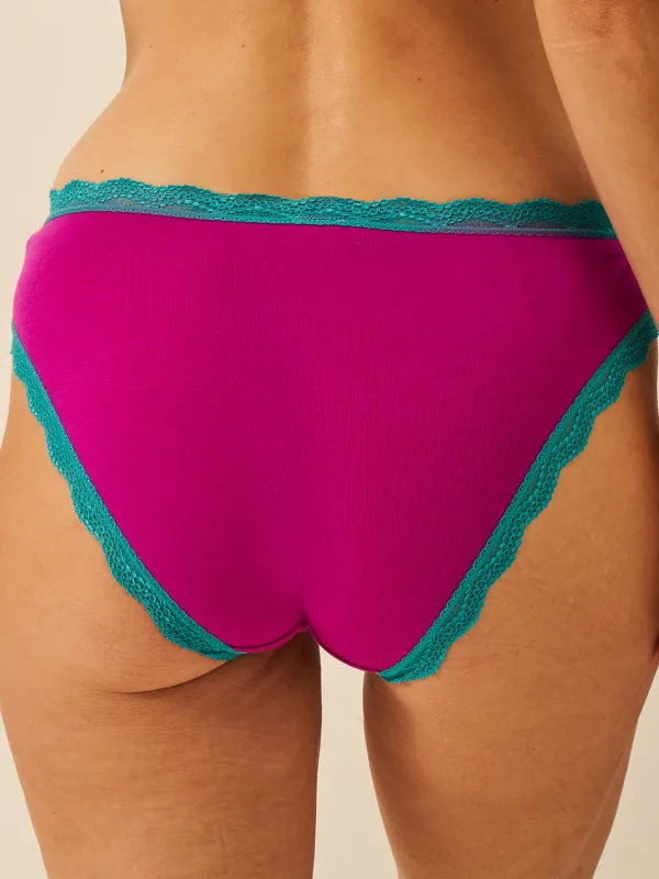 The Original Knicker - Electric Fuchsia & Teal sold by Stripe & Stare