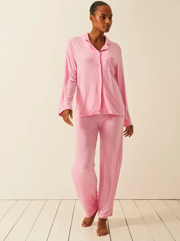 Long Pyjama Set - Candyfloss sold by Stripe & Stare