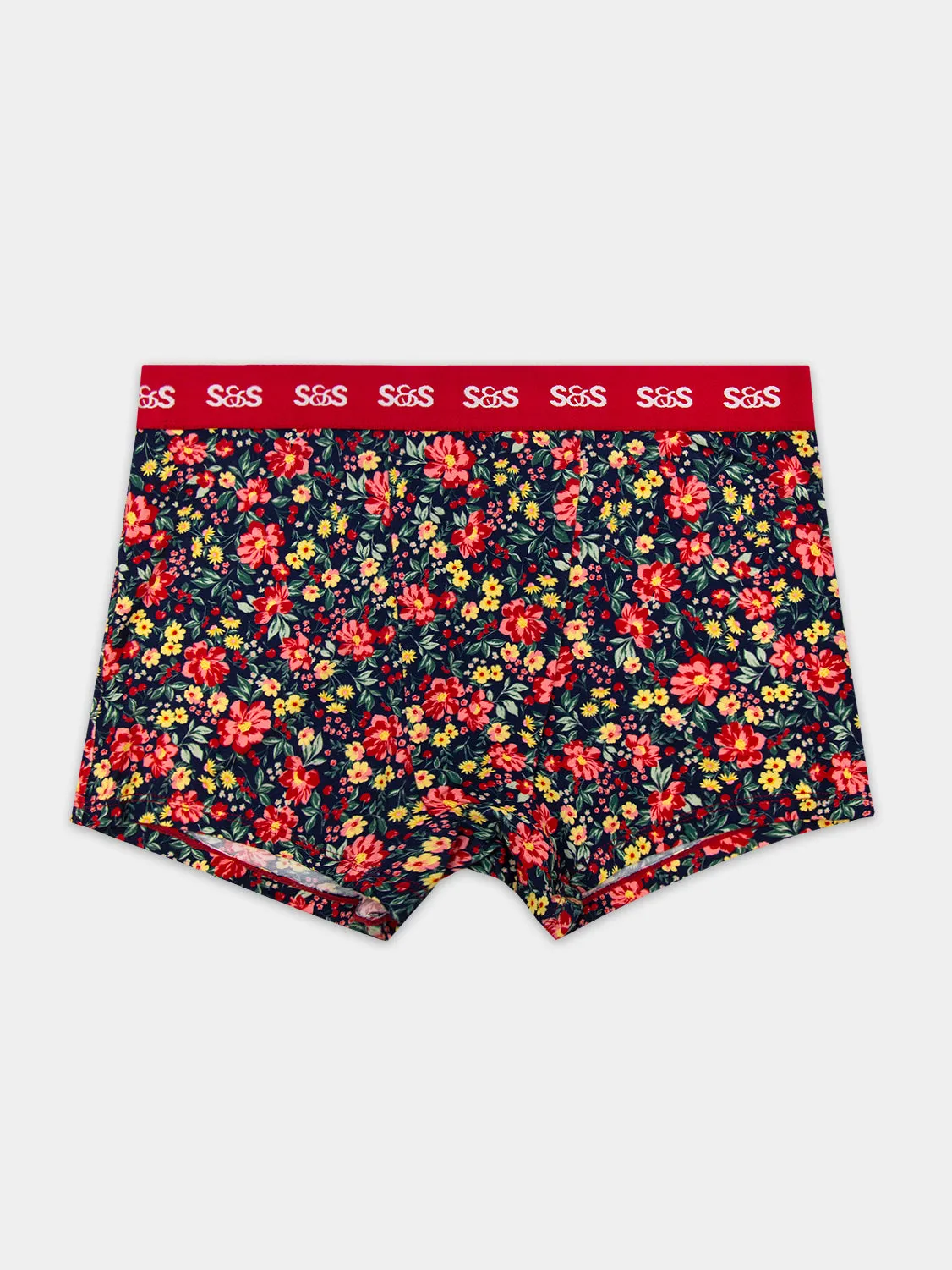 Women's Boxer - Cherry Bloom sold by Stripe & Stare product image thumbnail 5