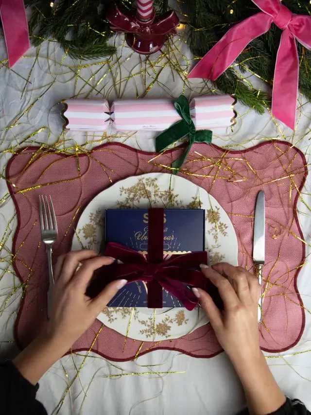 High Rise Knicker Four Pack - Candy Cane Wishes sold by Stripe & Stare product image thumbnail 2