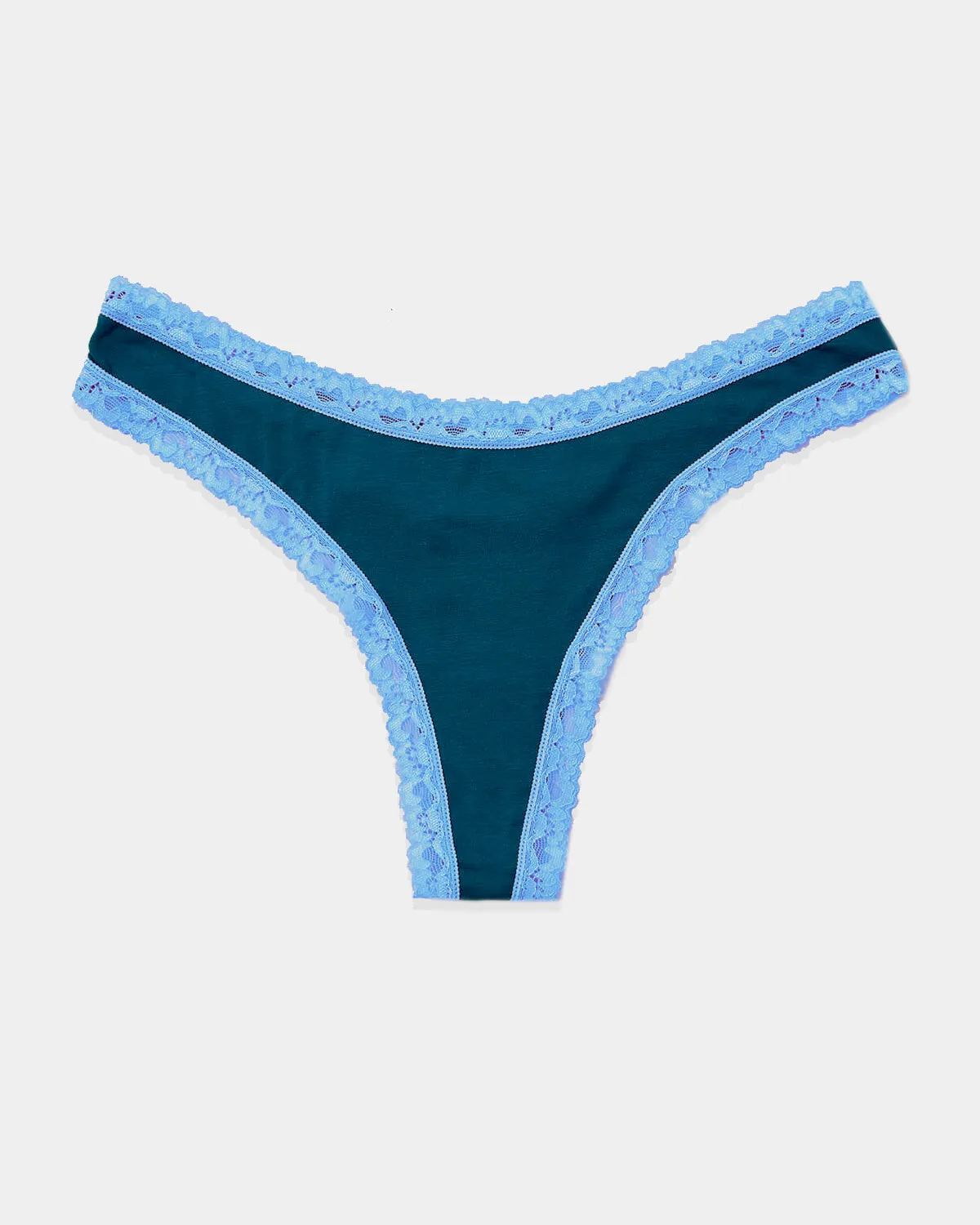 Thong - Midnight Neon Blue sold by Stripe & Stare