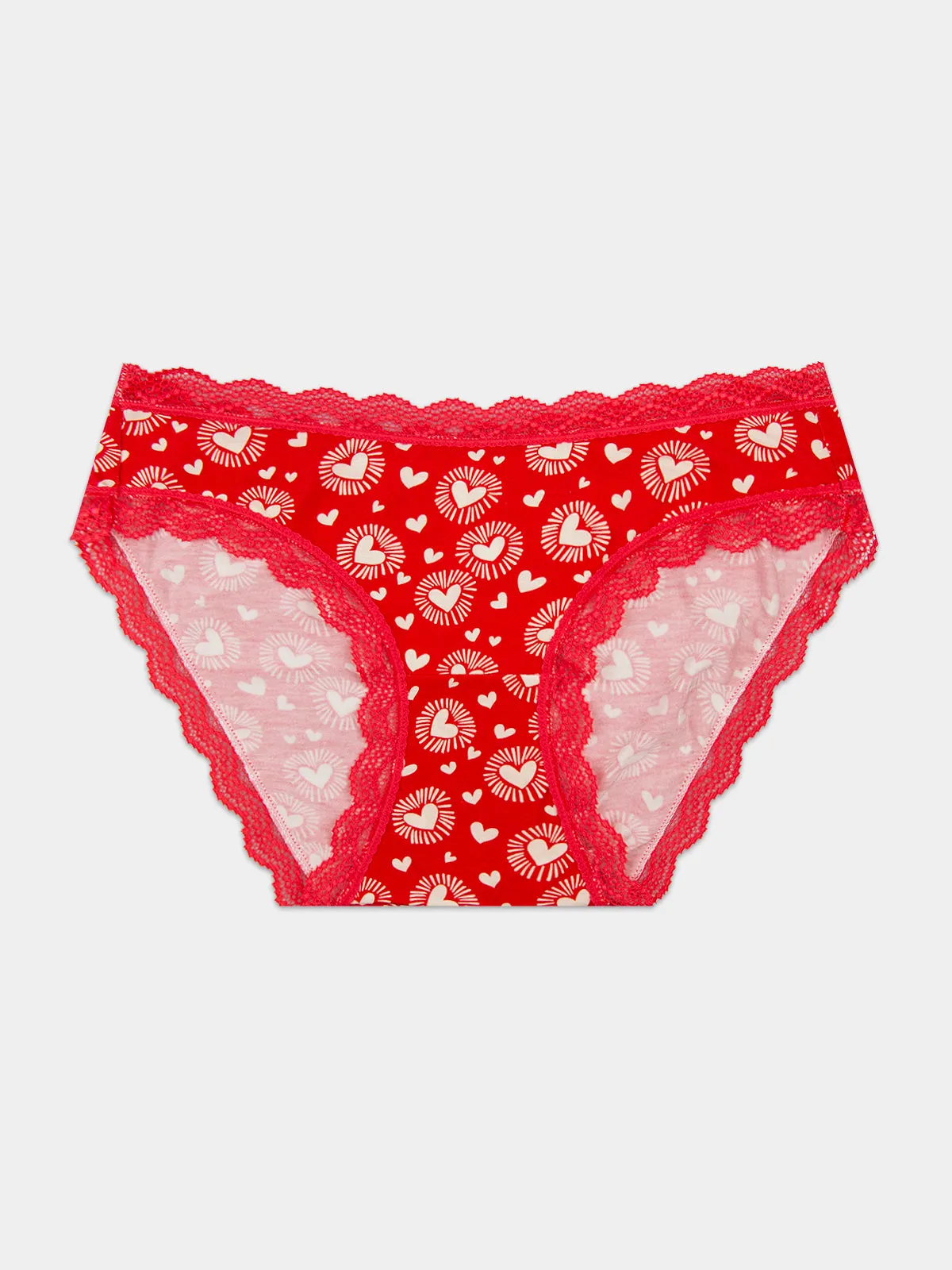 The Original Knicker - Hearts on Fire sold by Stripe & Stare product image thumbnail 5