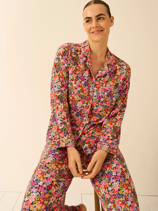 Long Pyjama Set - Botanical Bloom made by Stripe & Stare