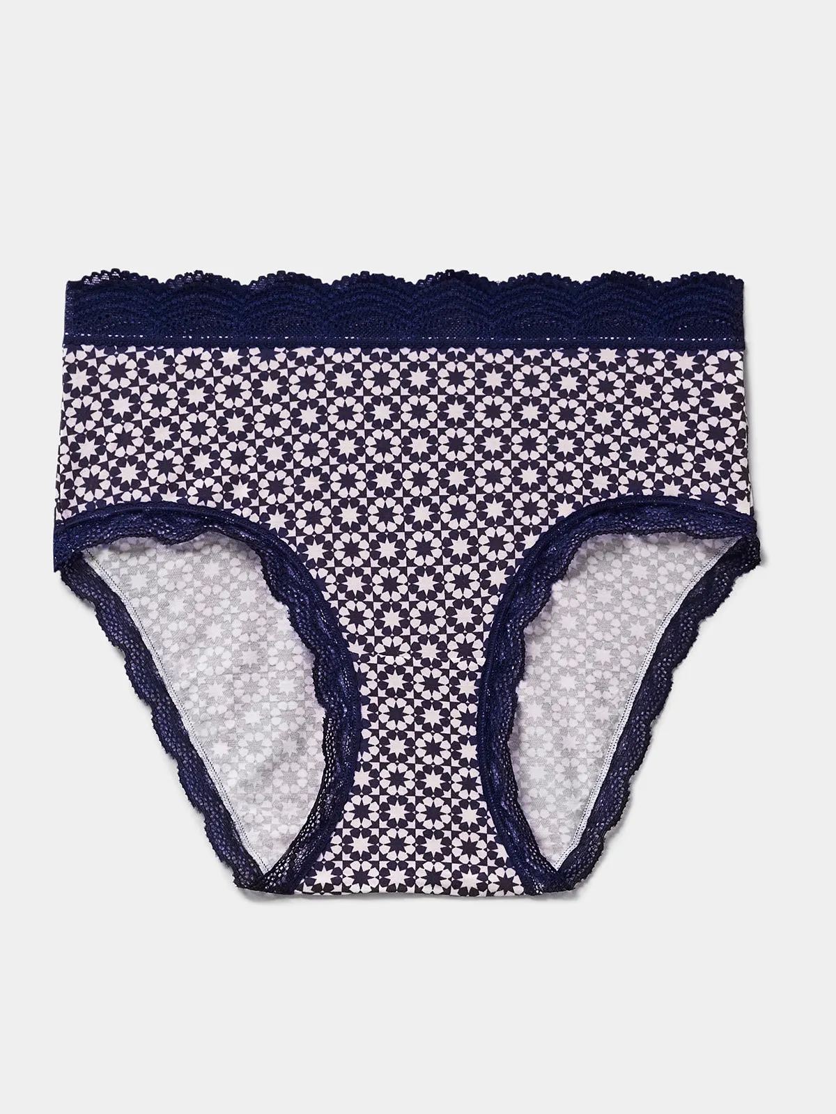 High Rise Knicker - Mosaic Nights sold by Stripe & Stare product image thumbnail 5