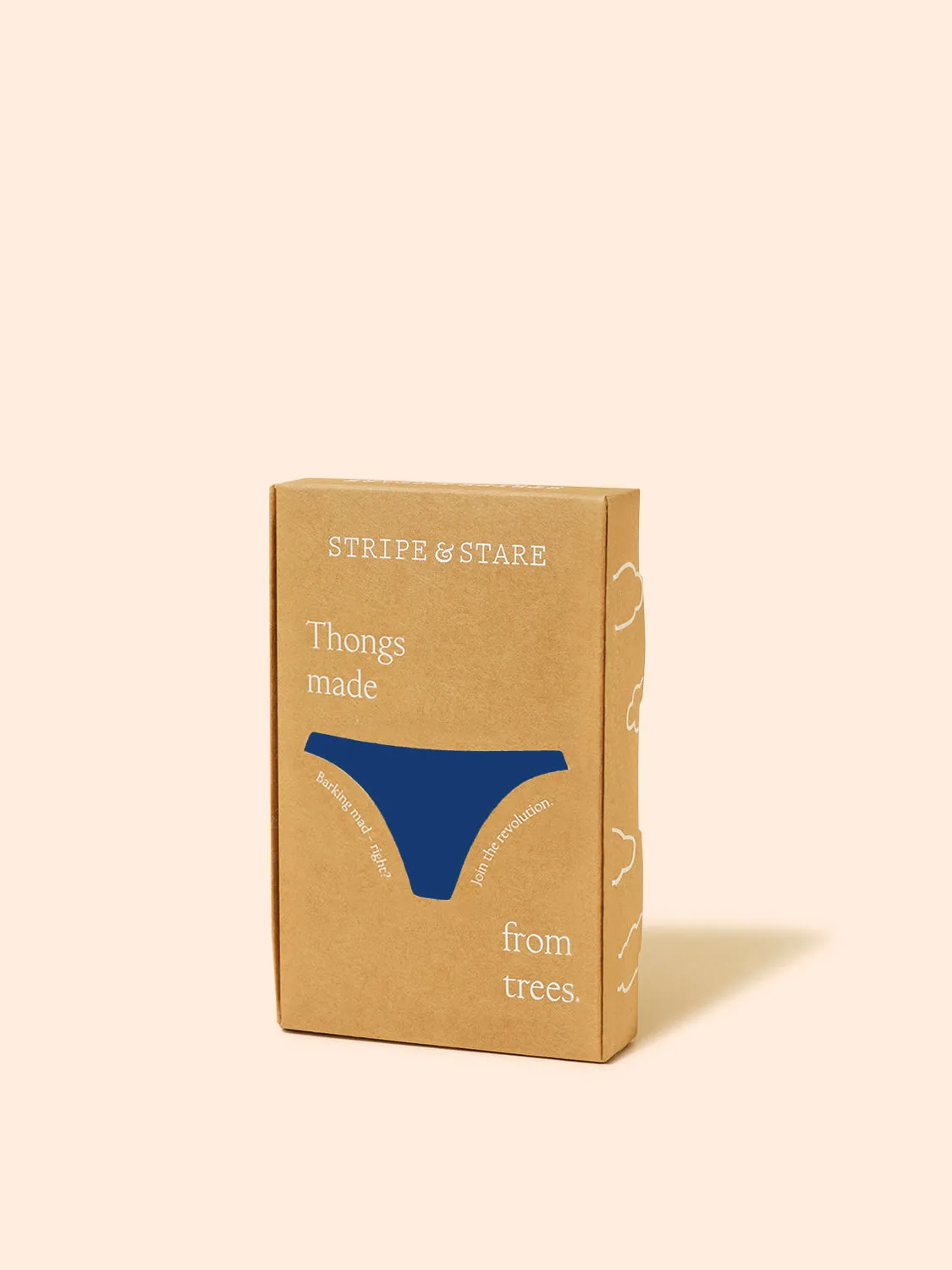 Thong - French Navy sold by Stripe & Stare product image thumbnail 5