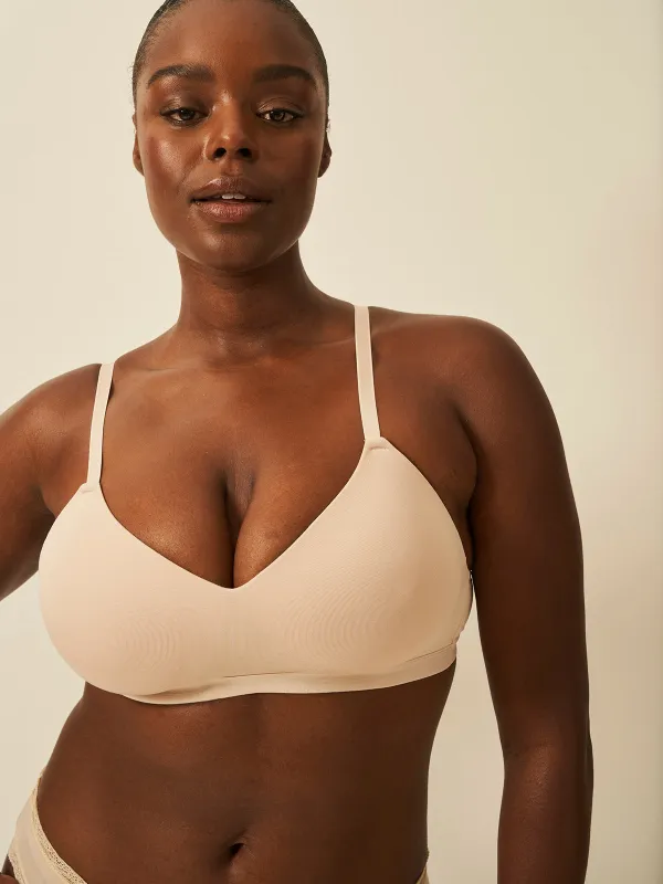 Smooth Sculpt Padded Bra - Sand made by Stripe & Stare