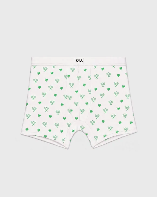 Men's Boxer - Tennis Club made by Stripe & Stare