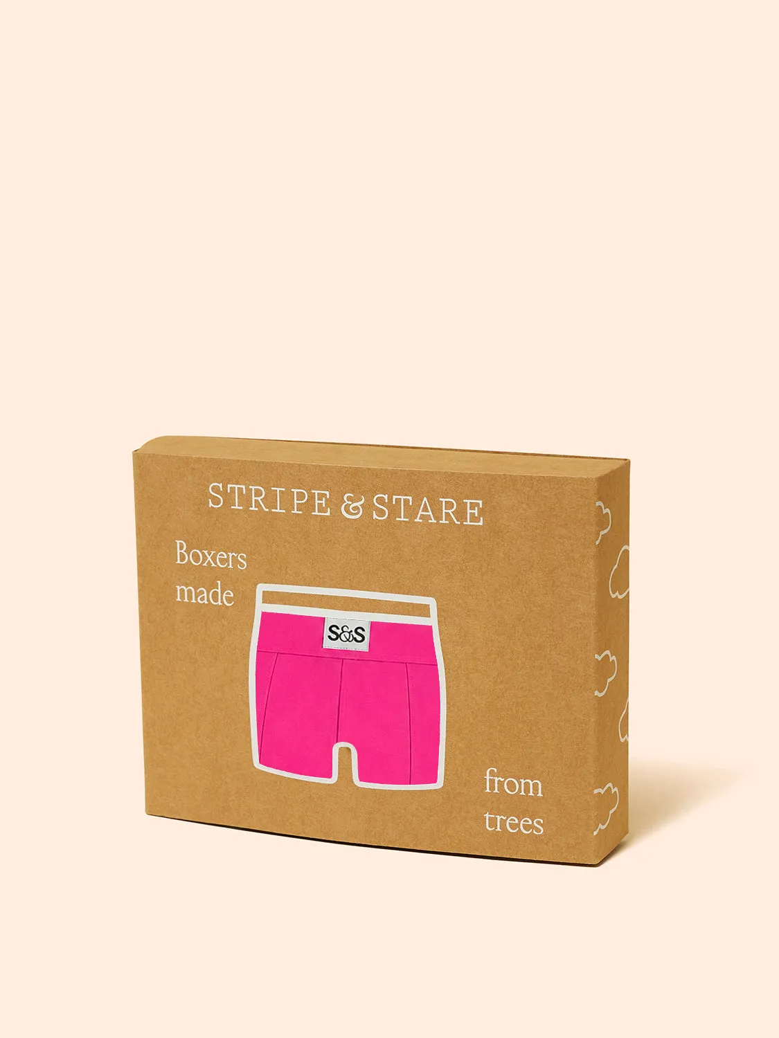 Men's Boxer - Rose sold by Stripe & Stare product image thumbnail 2