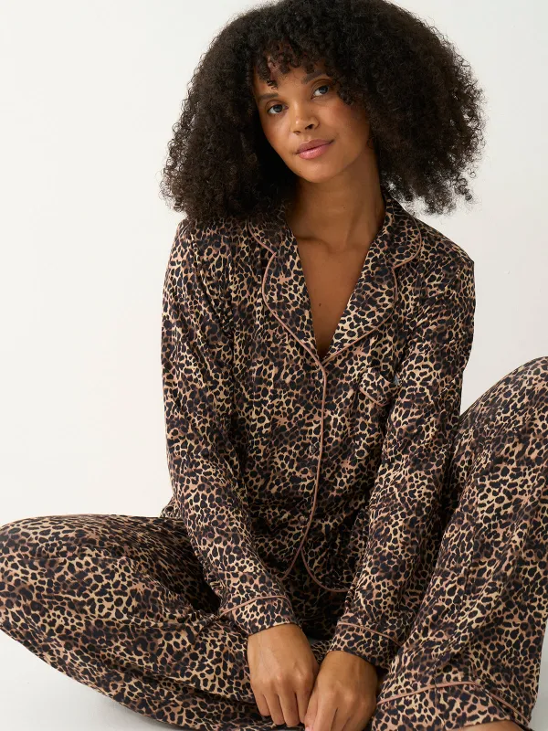 Long Pyjama Set - True Leopard made by Stripe & Stare