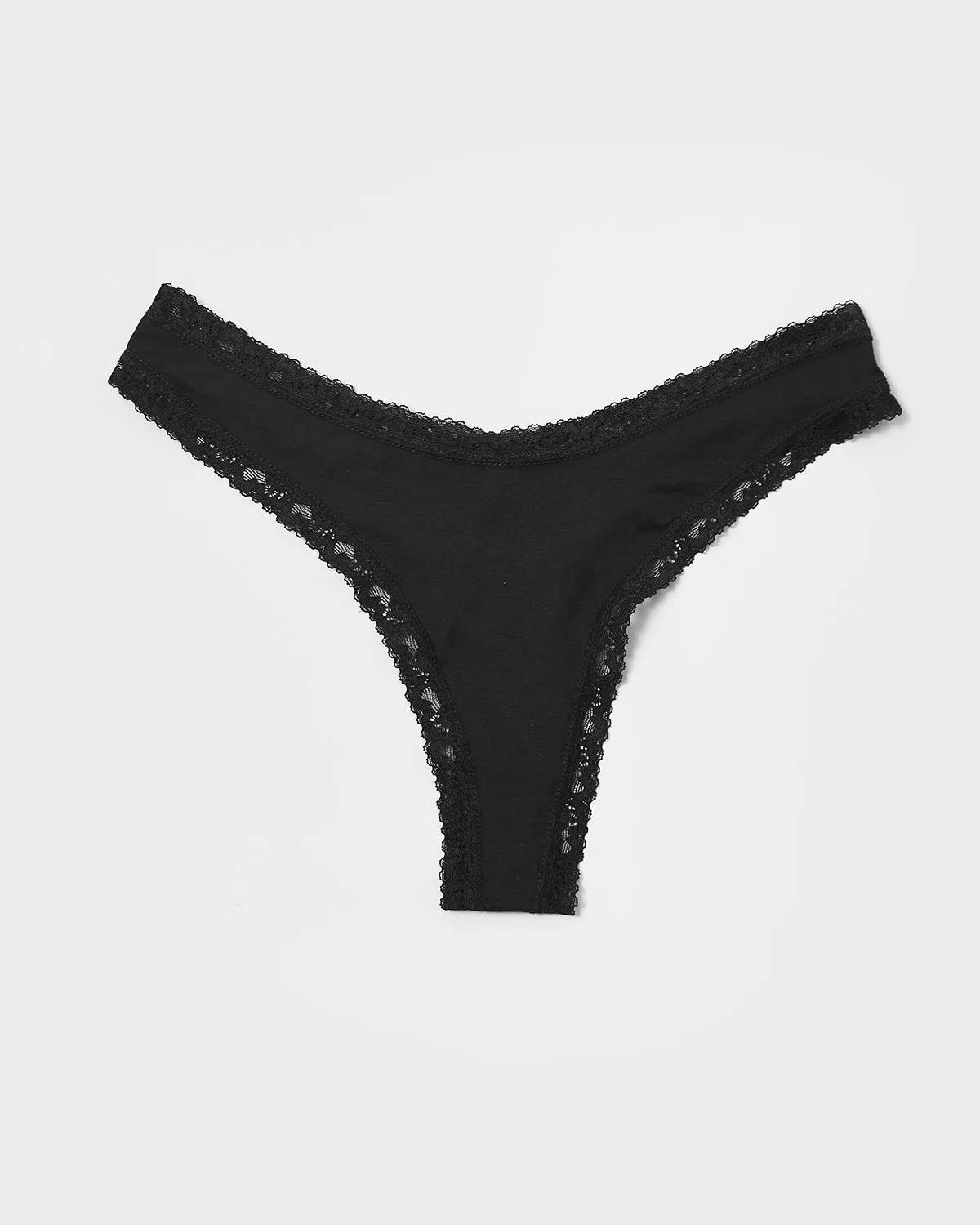 Thong - Black sold by Stripe & Stare
