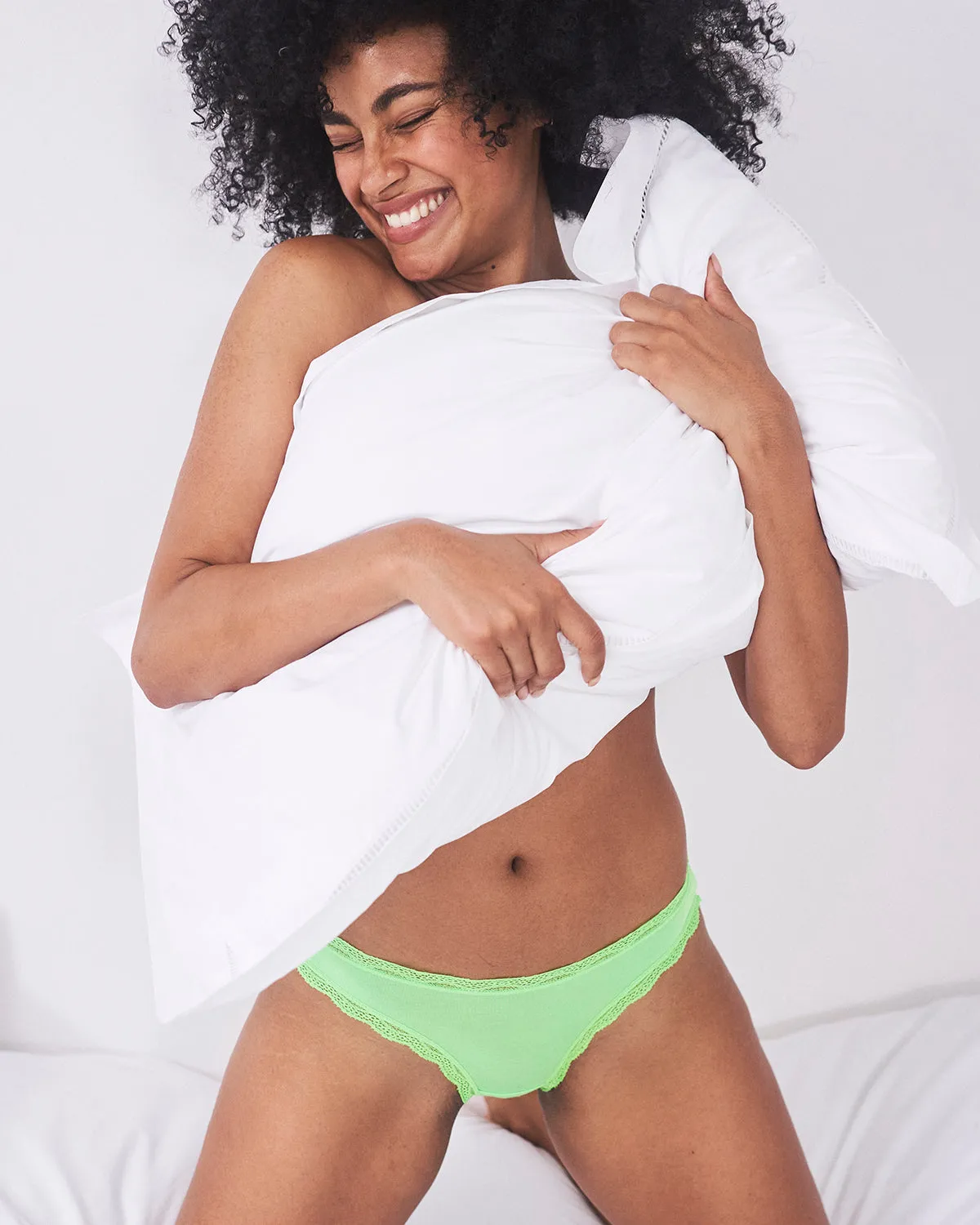 The Original Knicker - Lime sold by Stripe & Stare product image thumbnail 4