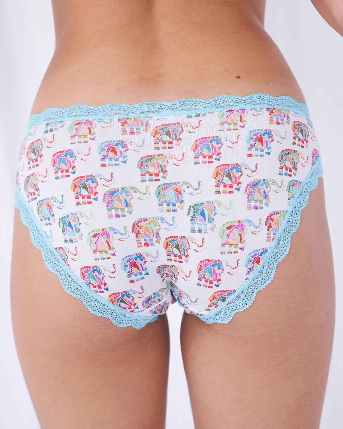 The Original Knicker Four Pack - Elephant sold by Stripe & Stare product image thumbnail 5