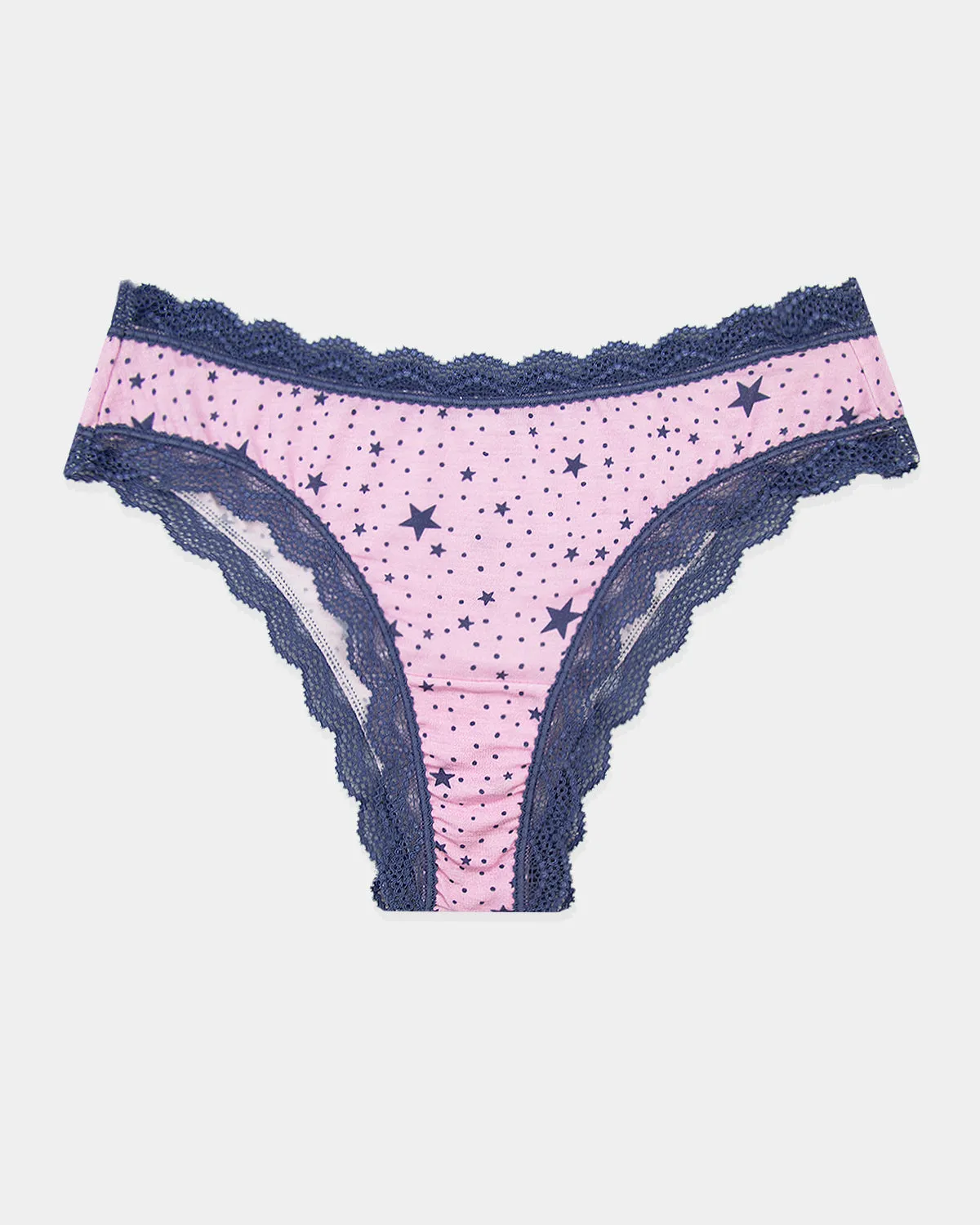 Brazilian Knicker - Pirouette and Indigo Stars sold by Stripe & Stare