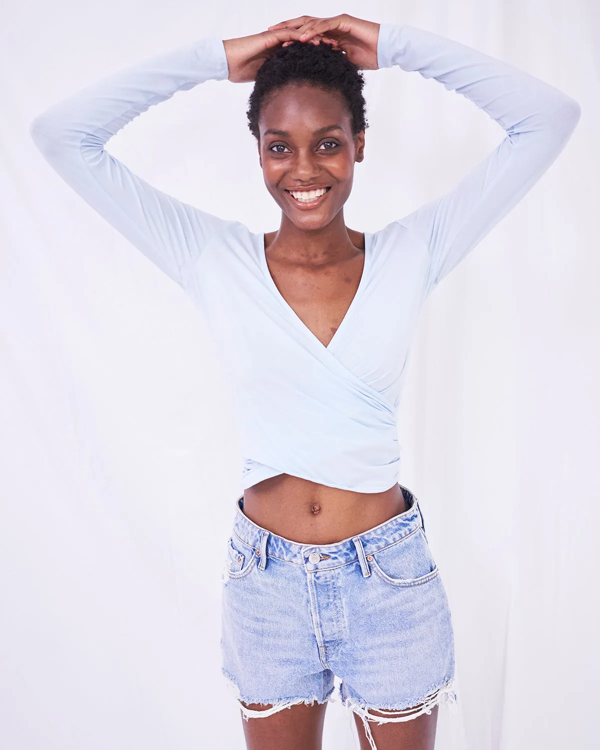 Wrap Top - Breeze sold by Stripe & Stare product image thumbnail 4